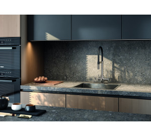 Grifo de cocina monomando 3 vias apertura en frio para equipos de tratamiento de agua